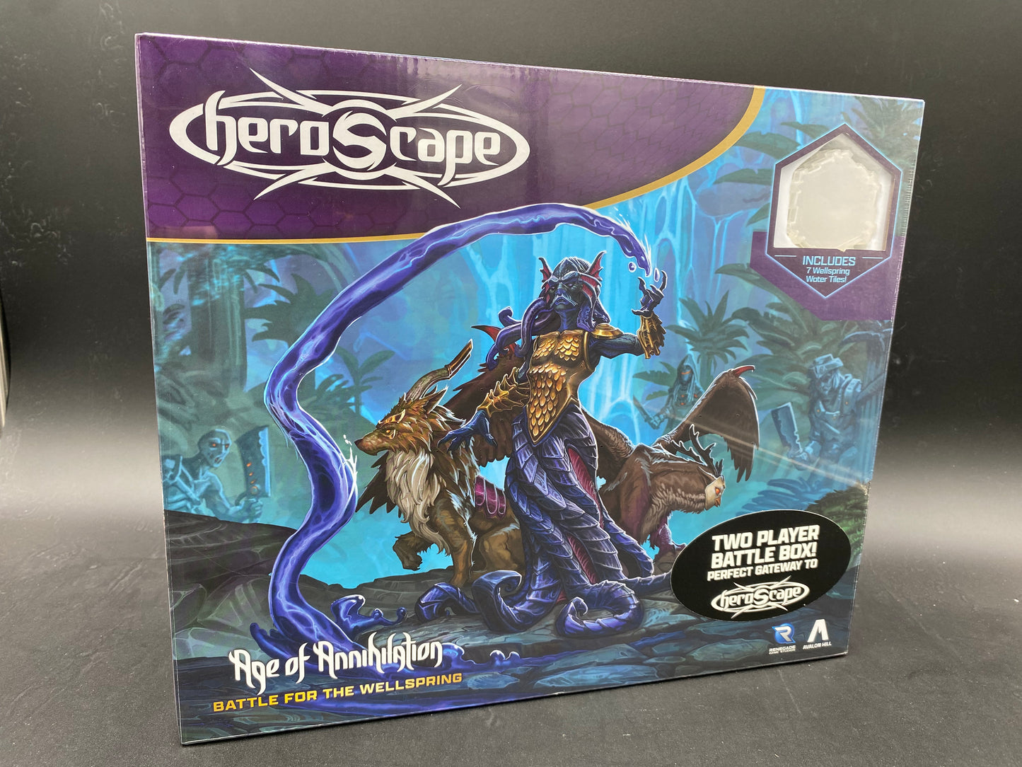 Heroscape Age of Annihilation Battle for the Wellspring Unpainted