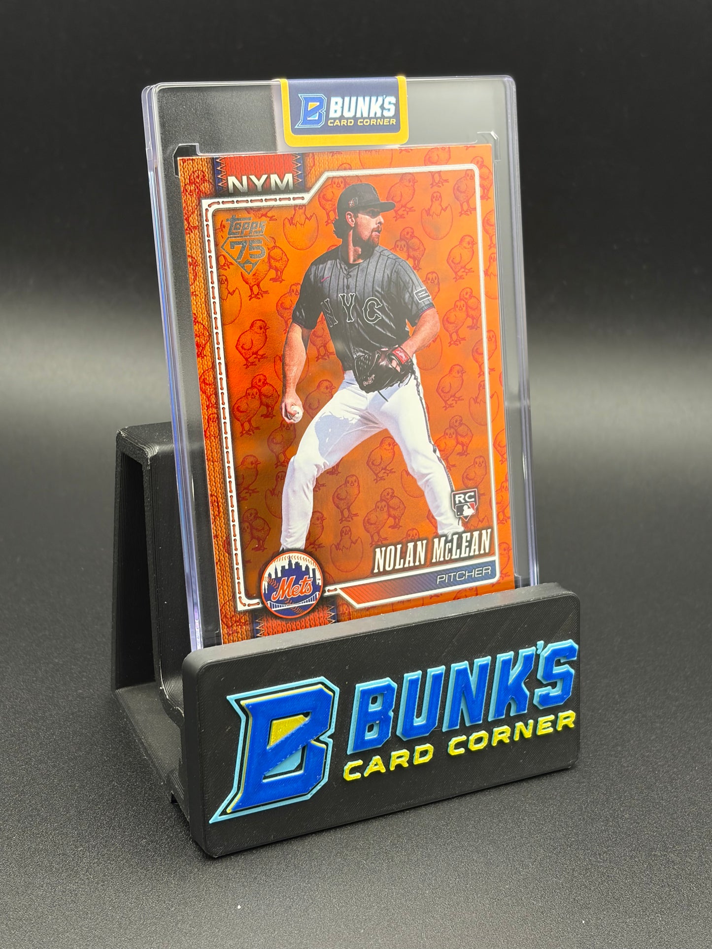 2026 Nolan McLean Topps Easter Chick Foil Variation RC