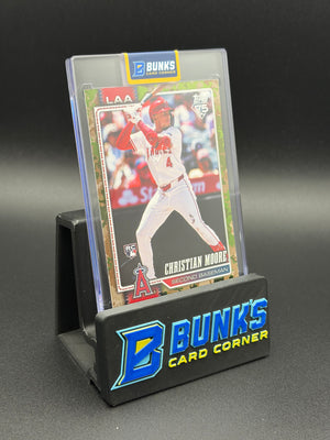 2026 Christian Moore Second Baseman Camo Variation RC 13/25
