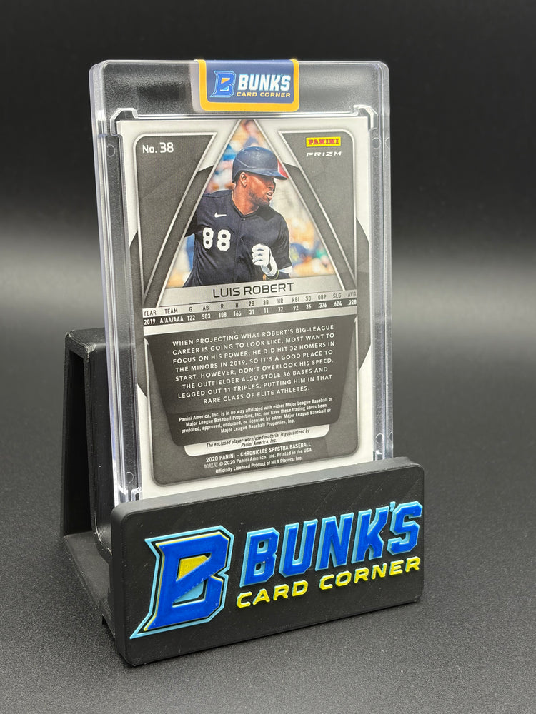 2020 Luis Robert Panini Spectra Jersey Silver Holo RC