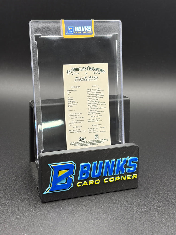 2025 Willie Mays Mini Topps Chrome HOF 43/50