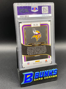 2024 JJ McCarthy White 122/199 Shock PSA 10 Rc