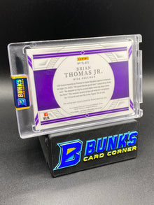 2023 Brian Thomas Jr. 42/49 Auto National Treasures