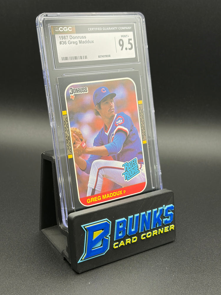 1987 Greg Maddux CGC 9.5 RC
