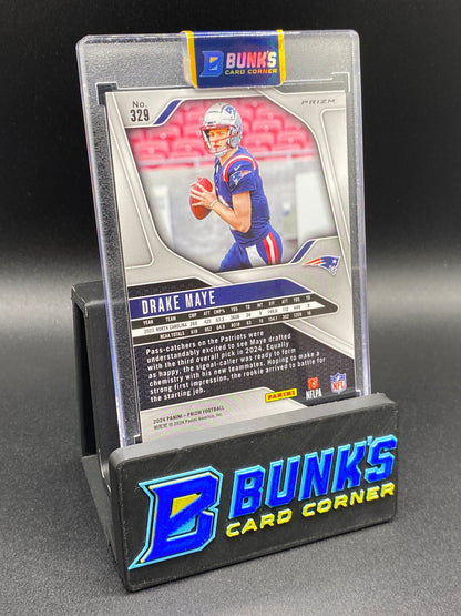 2024 Drake Maye Green Prizm Rc