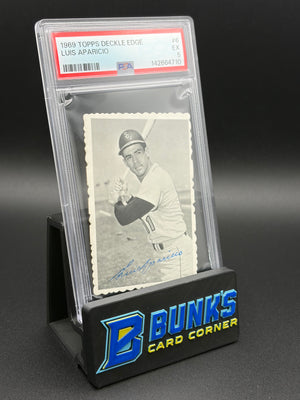 1969 Luis Aparicio Topps Deckle Edge PSA 5