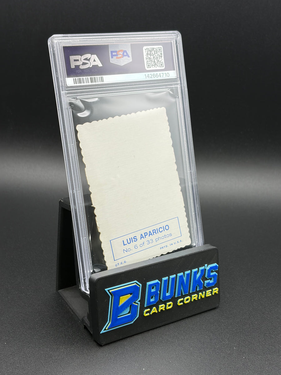 1969 Luis Aparicio Topps Deckle Edge PSA 5
