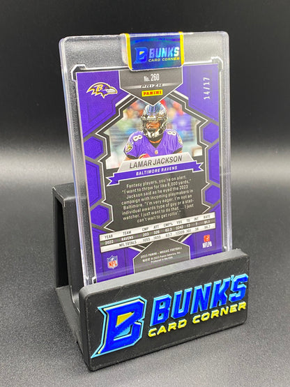 2023 Lamar Jackson National Pride 14/17