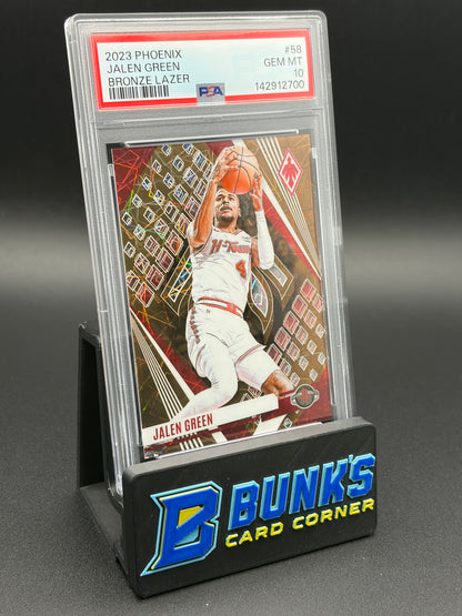 2023 Jalen Green Bronze Lazer Phoenix PSA 10 19/49