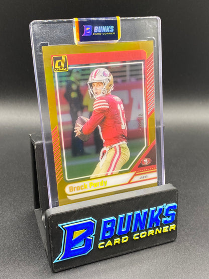 2024 10/10 Brock Purdy Clearly Donruss
