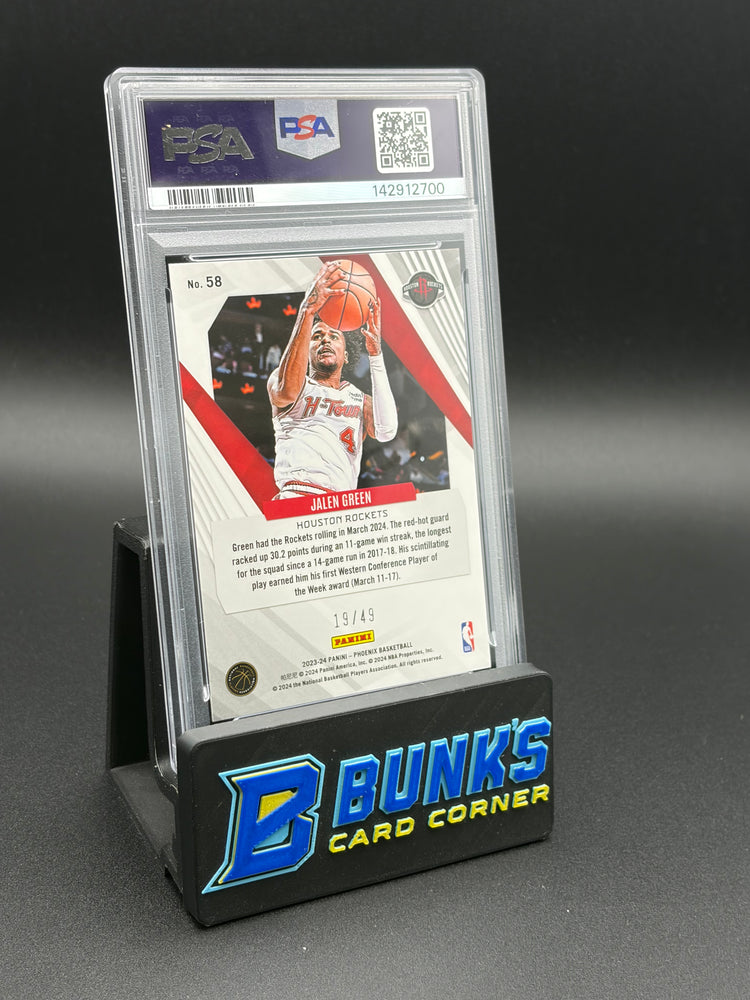 2023 Jalen Green Bronze Lazer Phoenix PSA 10 19/49