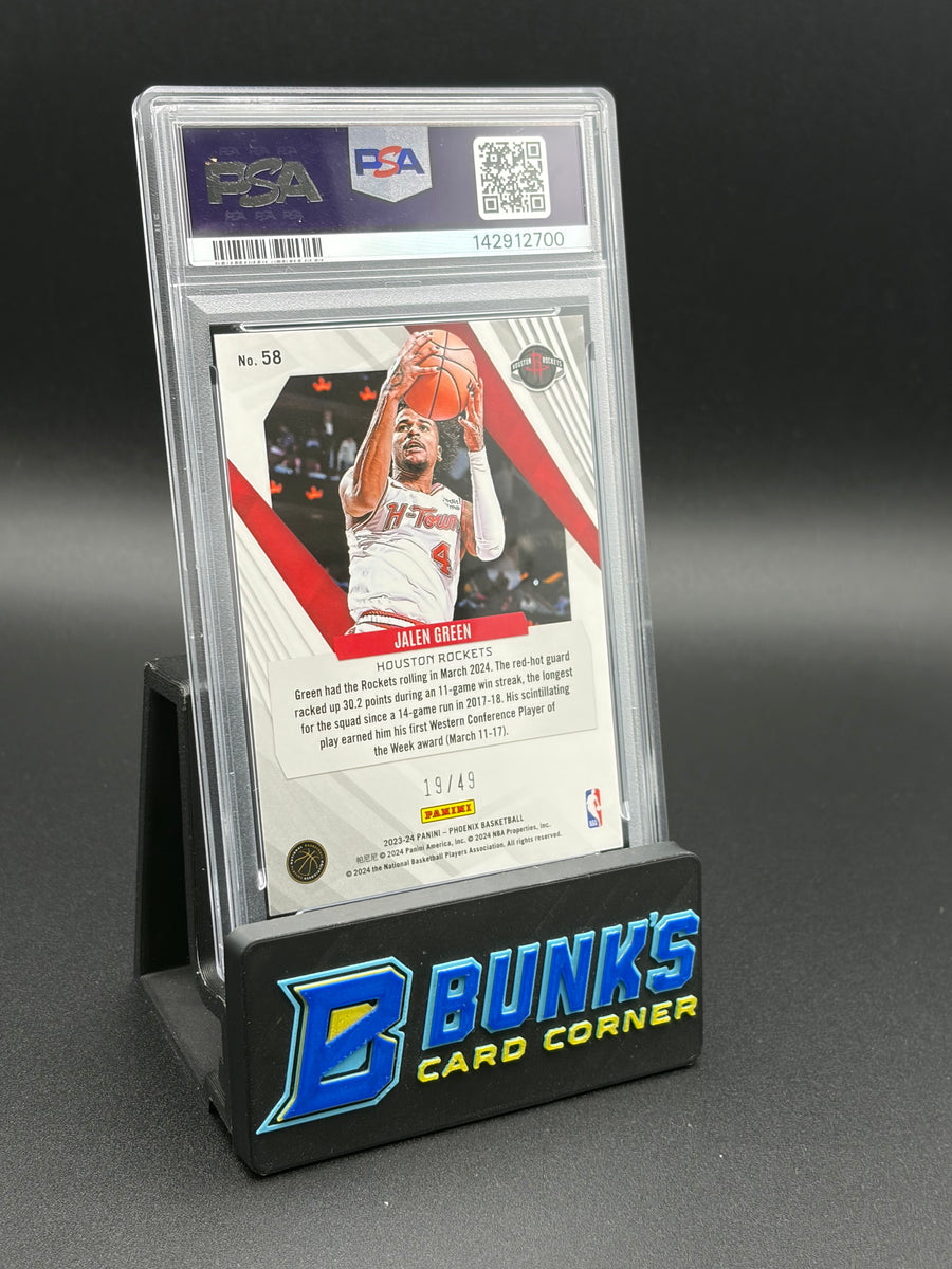 2023 Jalen Green Bronze Lazer Phoenix PSA 10 19/49