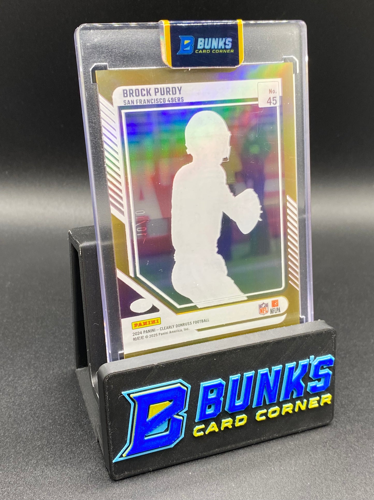 2024 10/10 Brock Purdy Clearly Donruss