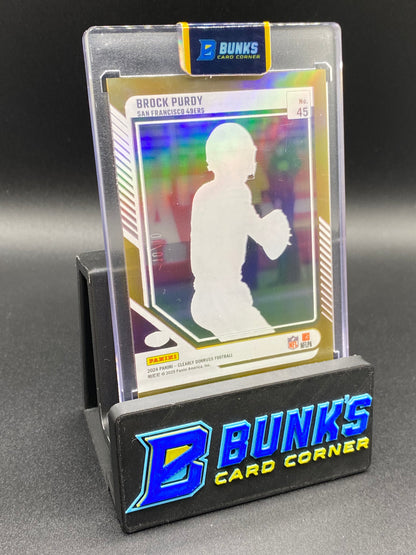 2024 10/10 Brock Purdy Clearly Donruss