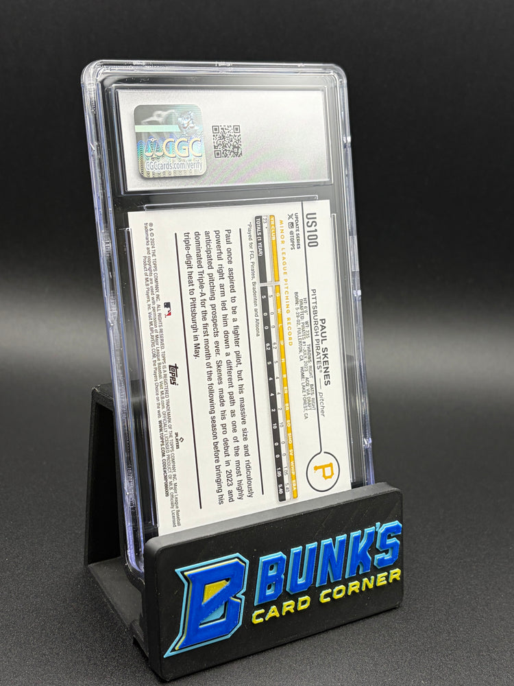 2024 Paul Skenes Topps Update CGC 10 RC