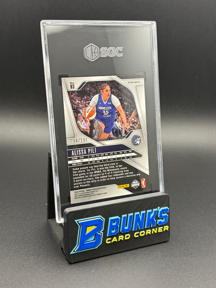 2024 Alissa Pili Blue Prizm SGC 10 184/199 RC