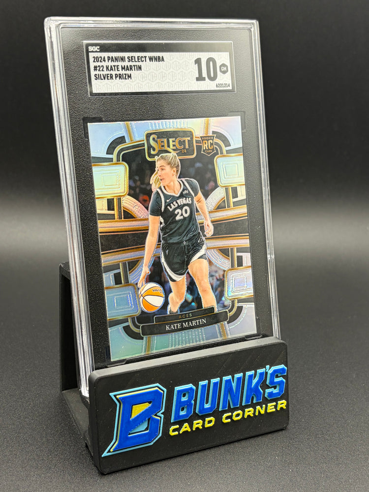 2024 Kate Martin Silver Prizm Panini Select SGC 10 RC