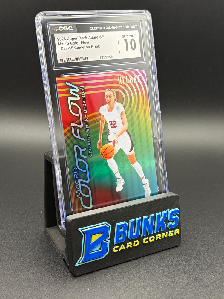 2025 Cameron Brink Macro Color Flow CGC 10