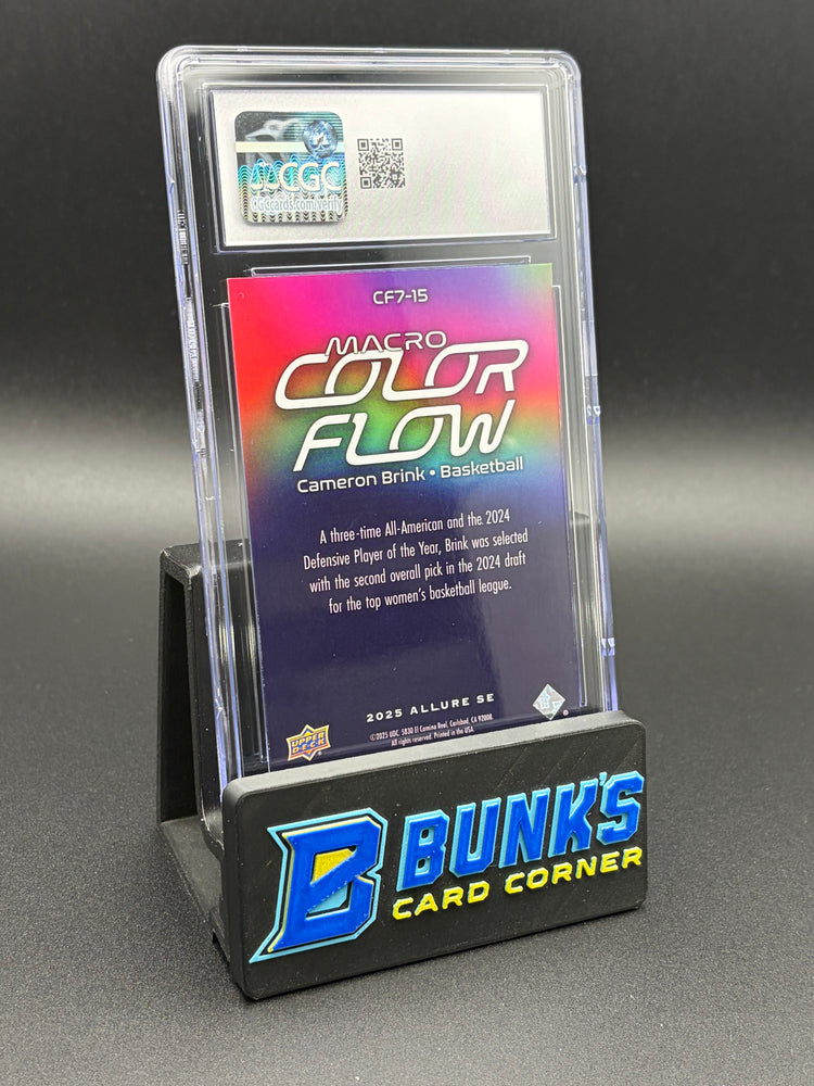 2025 Cameron Brink Macro Color Flow CGC 10