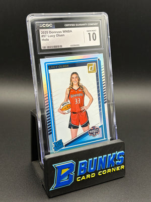 2025 Lucy Olsen Holo Donruss CGC 10 RC