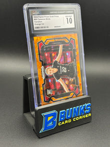 2024 Cameron Brink Variation Orange Ice Draft Picks CGC 10 RC