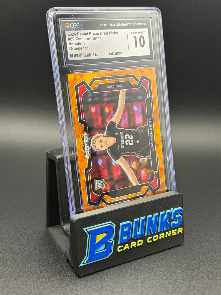 2024 Cameron Brink Variation Orange Ice Draft Picks CGC 10 RC