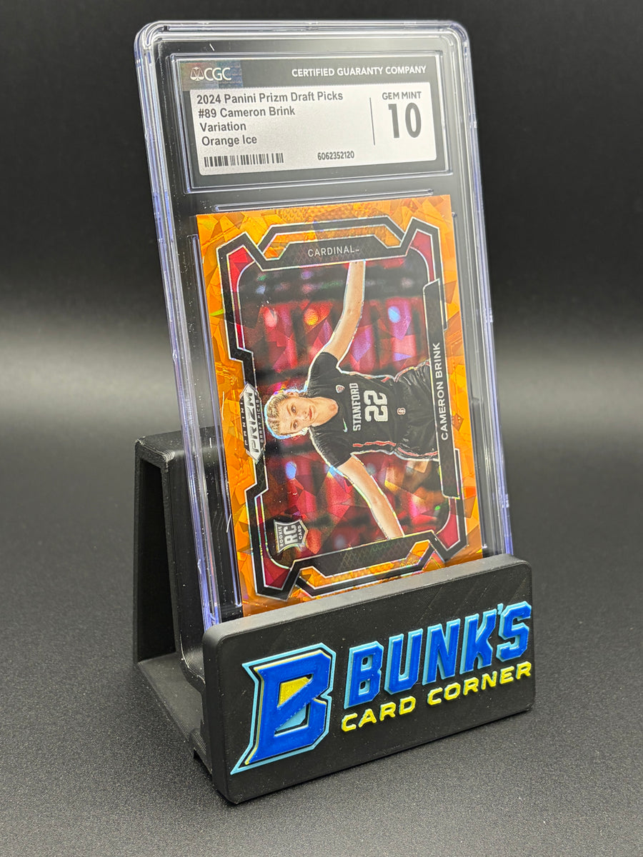 2024 Cameron Brink Variation Orange Ice Draft Picks CGC 10 RC