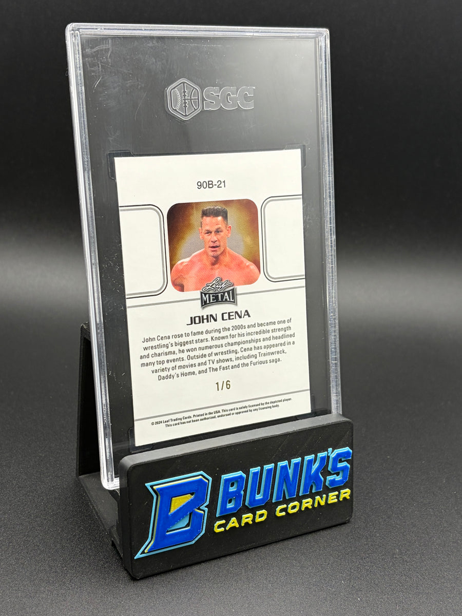 2024 John Cena Red Lava 90 Design Metal Legends SGC 8 1/6