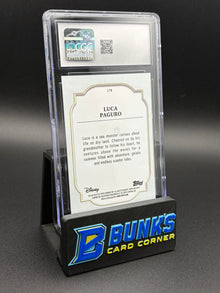 Luca Paguro Dark Blue Lava Refractor Disney Chrom CGC 10 24/75