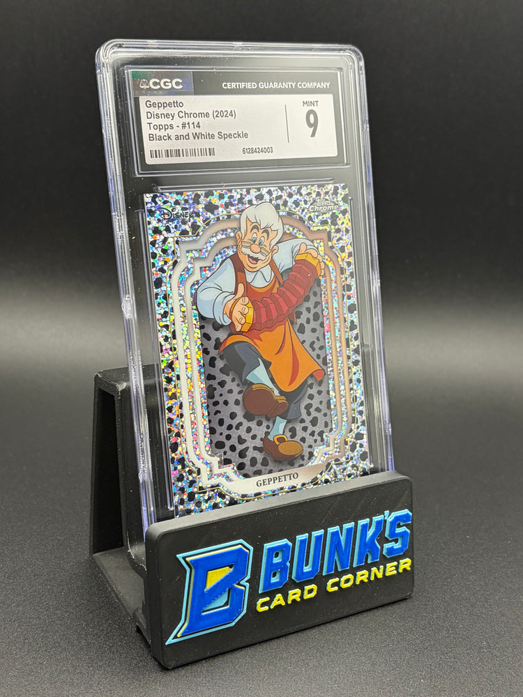 Geppetto Black & White Speckle Disney Chrome CGC 9 15/101