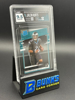 2020 Jalen Hurts Panini Chronicles Clearly Donruss RC