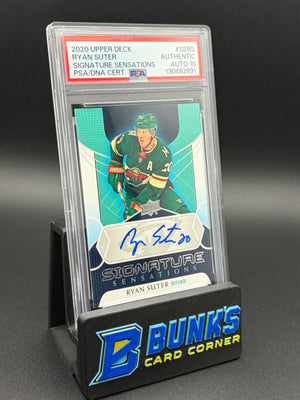 2020 Ryan Suter Signatures Sensations PSA AU Auto 10