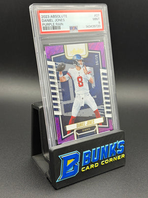 2023 Daniel Jones Purple Rain Absolute PSA 9 6/10