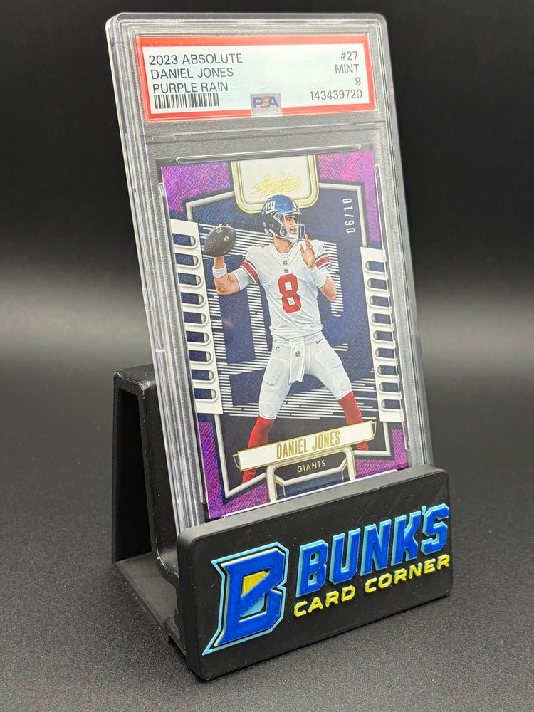 2023 Daniel Jones Purple Rain Absolute PSA 9 6/10