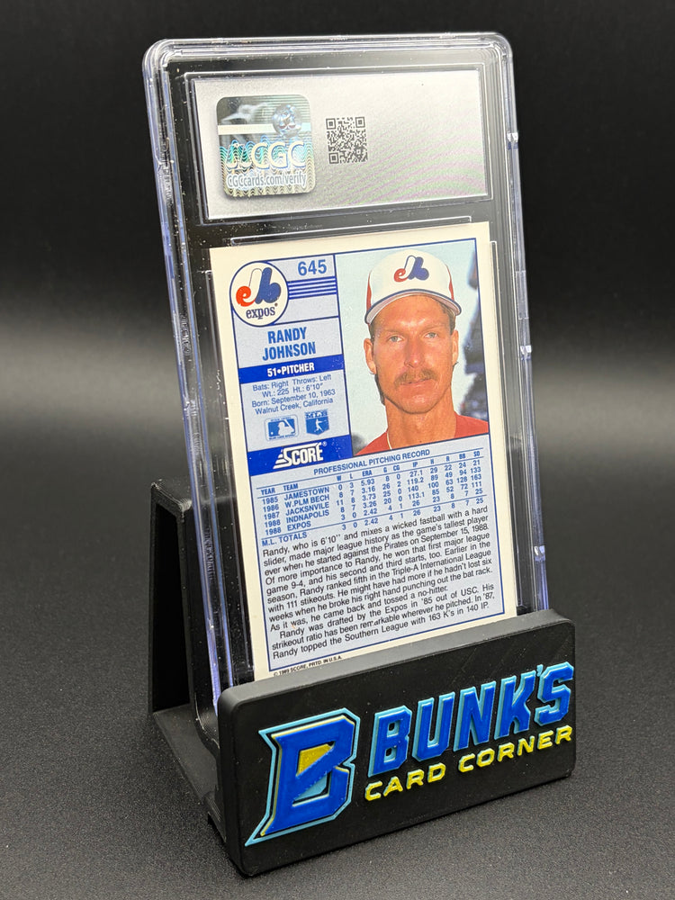 1989 Randy Johnson Score CGC 10