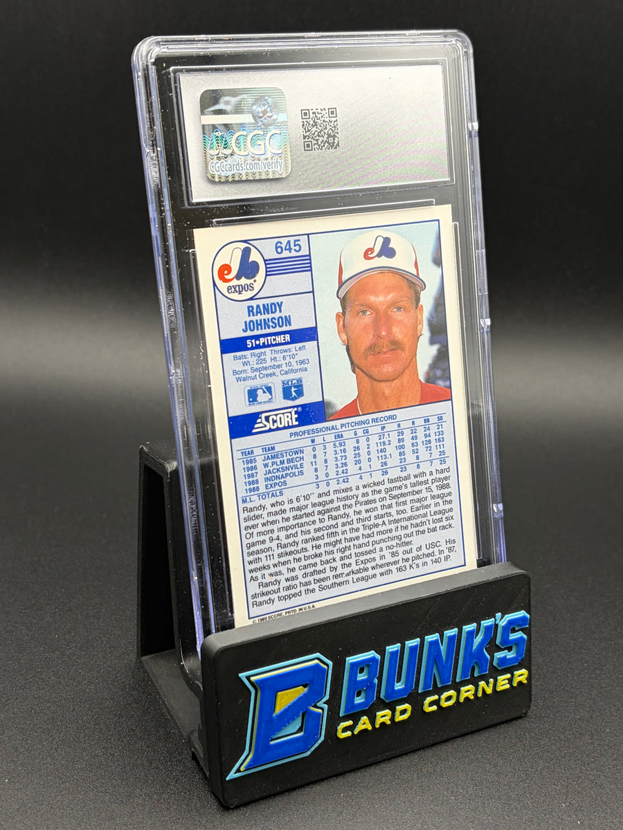 1989 Randy Johnson Score CGC 10
