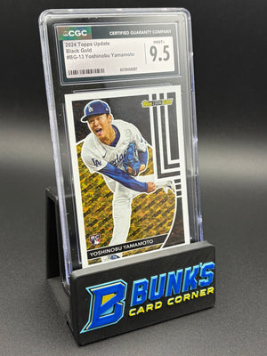 2024 Yoshinobu Yamamoto Topps Update CGC 9.5 RC