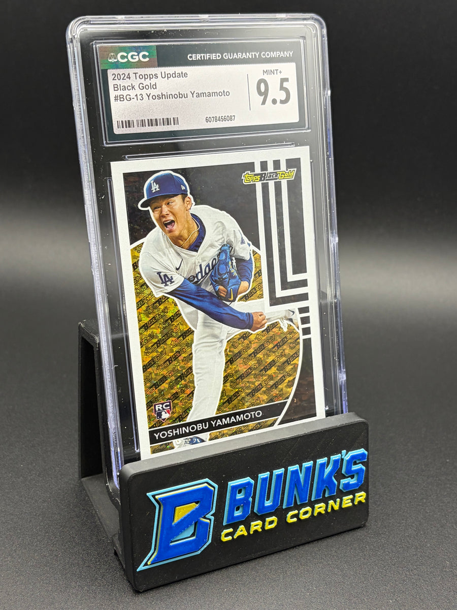 2024 Yoshinobu Yamamoto Topps Update CGC 9.5 RC