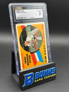 1960 Jim Kaat Topps CGC 3