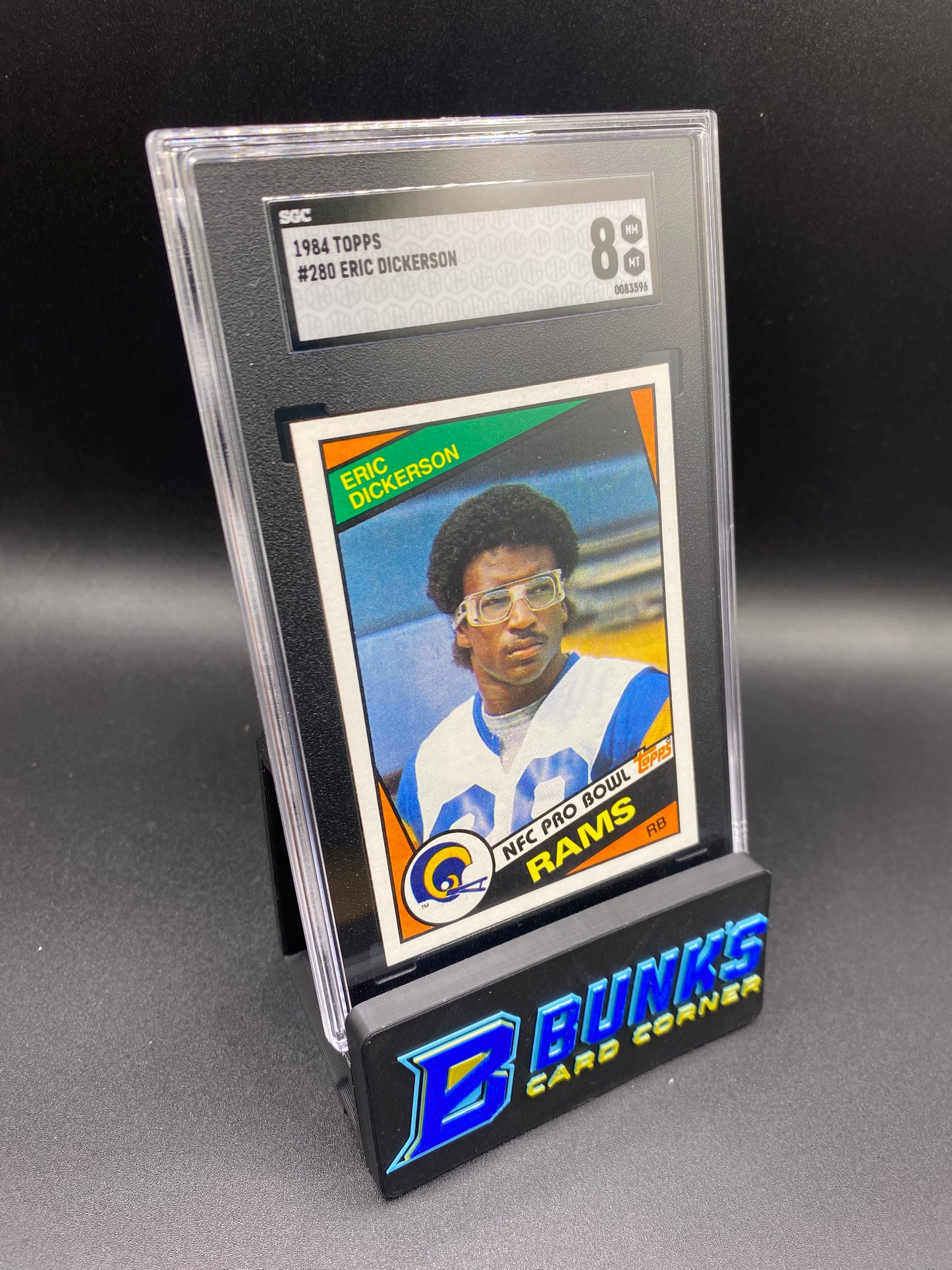 1984 Eric Dickerson SGC 8 (Box 29)