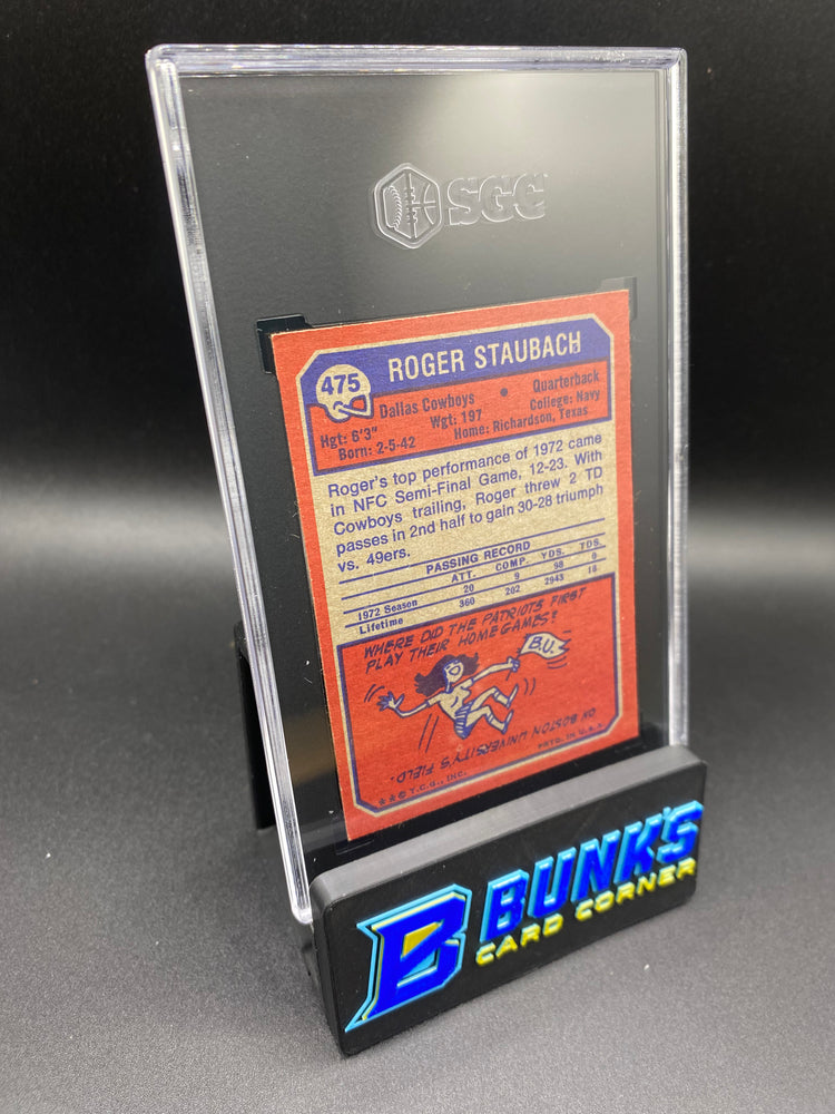 1973 Roger Staubach SGC 4.5