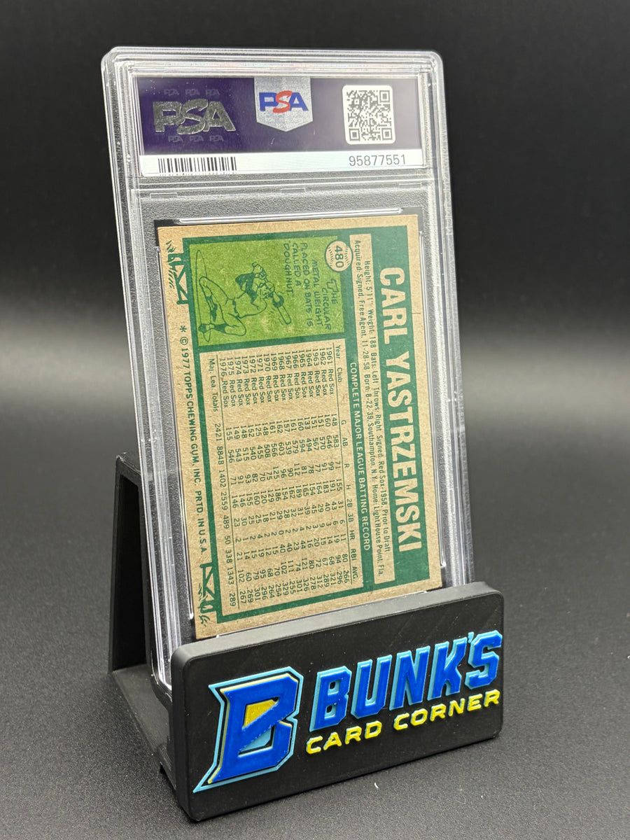 1977 Carl Yastrzemski Topps PSA 6