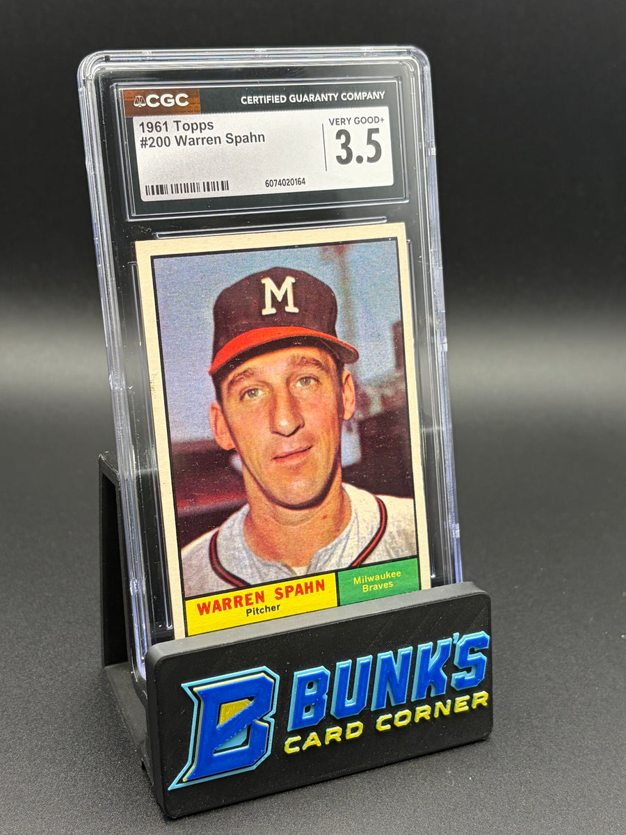 1961 Warren Spahn Topps CGC 3.5