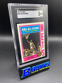 1974-5 Julius Erving SGC 5 (Box 29)