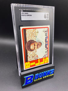 1972 OJ Simpson SGC 6 (Box 29)