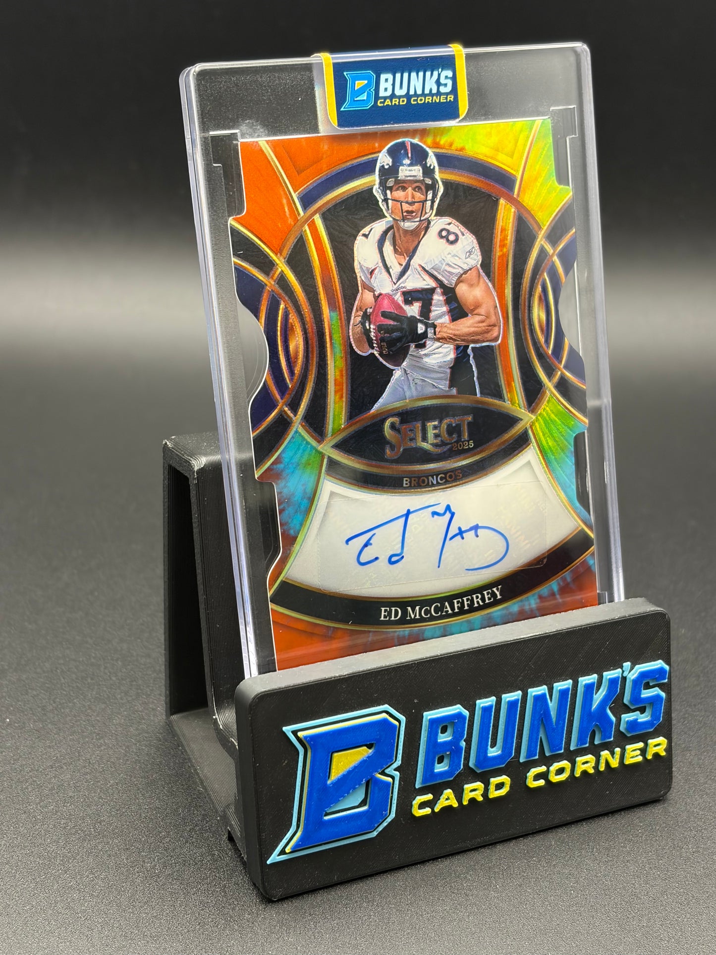 2025 Ed McCaffrey Panini Select Rainbow Auto
