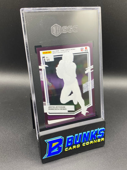 2023 Justin Jefferson Purple SGC 10 (Box 30)