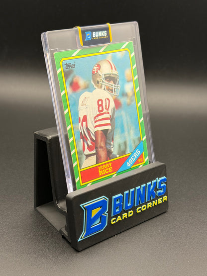 1986 Jerry Rice Topps Green WR