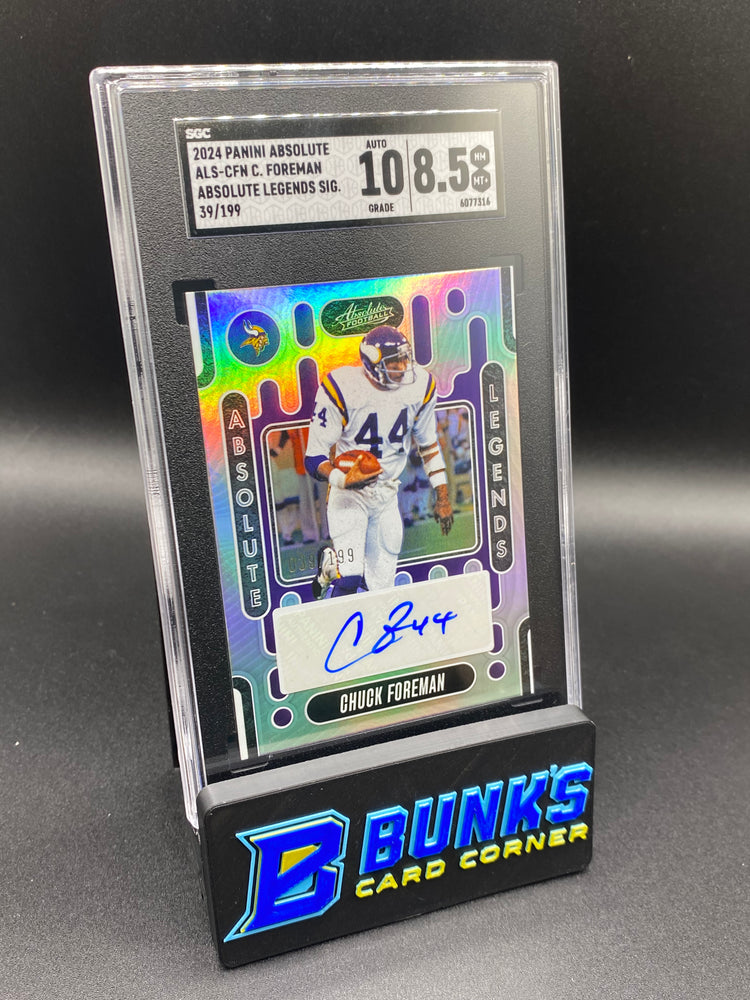 2024 Chuck Foreman Absolute Legends Sig. SGC 10/8.5