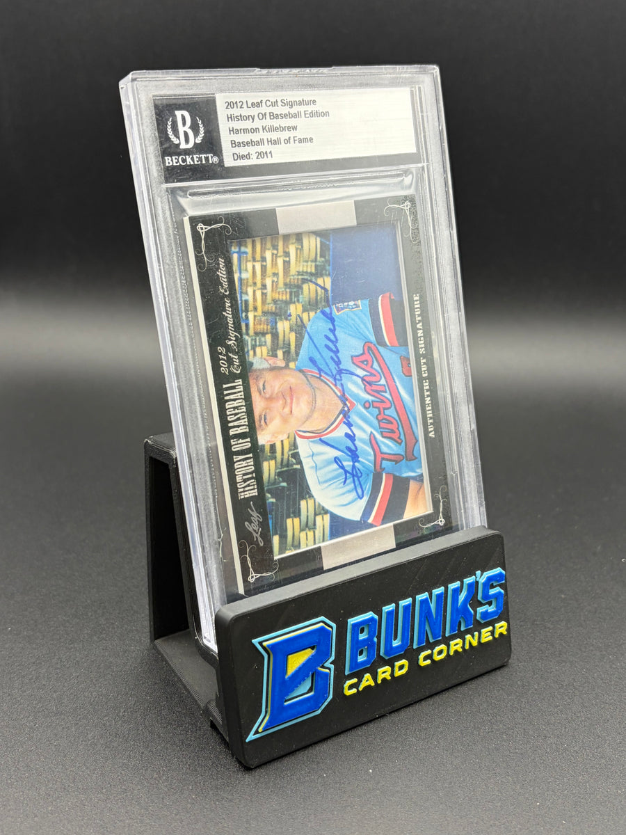 2012 Harmon Killebrew Baseball Hall of Fame History of Baseball Edition Beckett